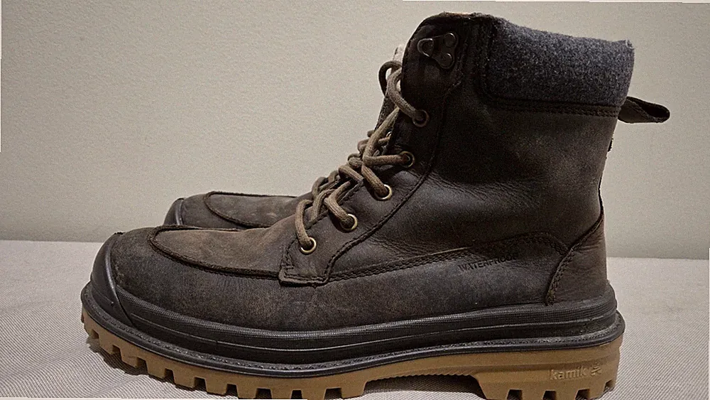 Kamik Griffon 2 Brown Water Resistant 200 G 3M Thinsulate Boots MENS SZ 10 NICE!