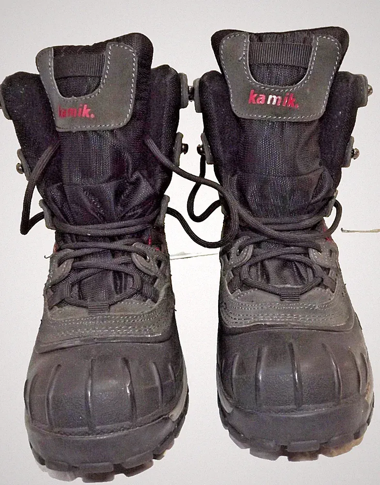 Kamik Hiking Boots Brandford QLF70WK0210T Waterproof Thinsulate Ultra Size 7 US