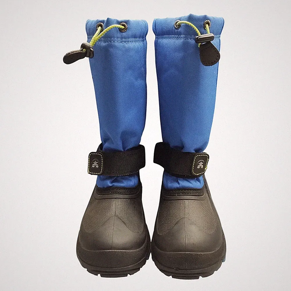 Kamik Rocket Cold Weather Boots Mens Size 6 Multi Waterproof Hook & Loop Strap