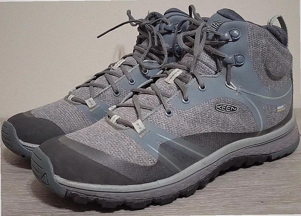 Keen Dry Waterproof Women's Hiking Shoes US Size 11 1019875 Gray