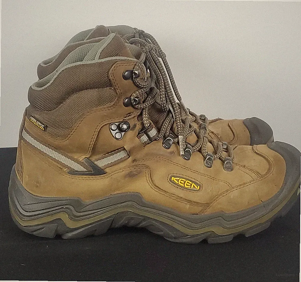 Keen Durand 2 Mid Waterproof Brown Leather Hiking Boots 1020218 Men Size 12