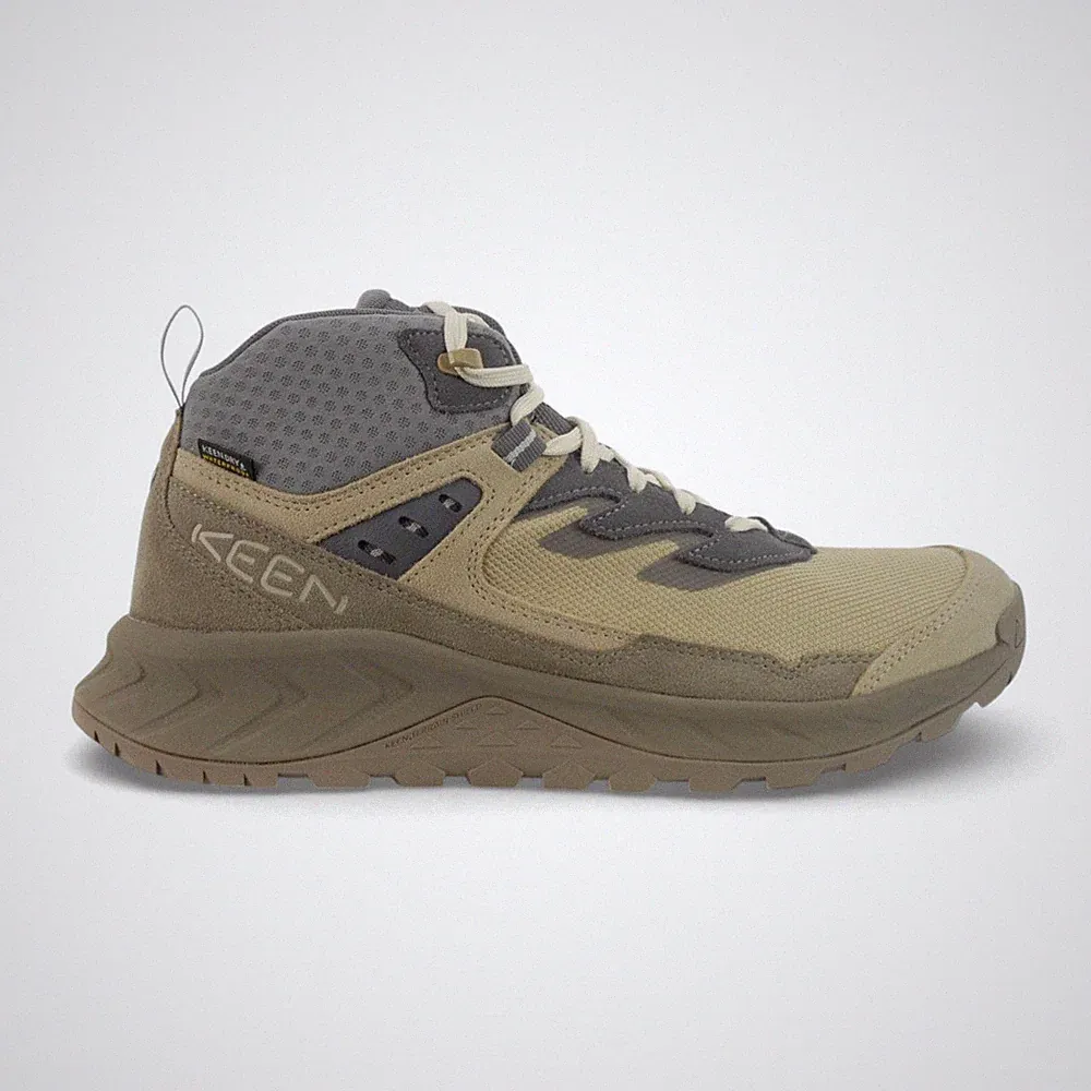 Keen Men's Hightrail Mid Safari/Steel Grey WP Hiking Boots 1031835