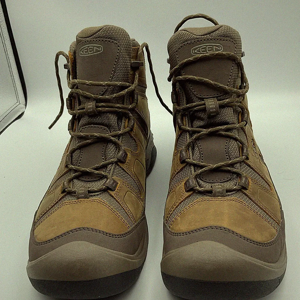KEEN Men's Hiking Boots Brown Wide US 13 EU 47 Outdoor Trail Shoes 1026841 WIDE