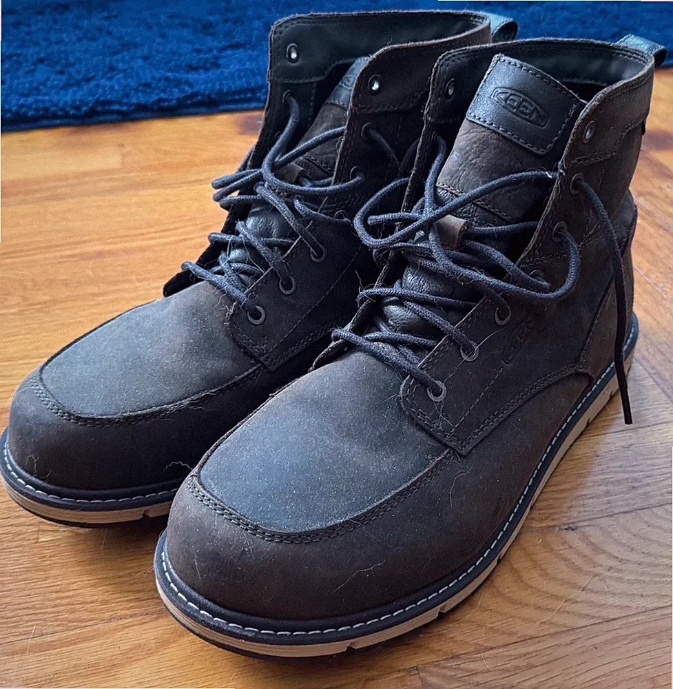 KEEN MEN'S SAN JOSE 6" WATERPROOF BOOT (SOFT TOE) Cascade Brown 14