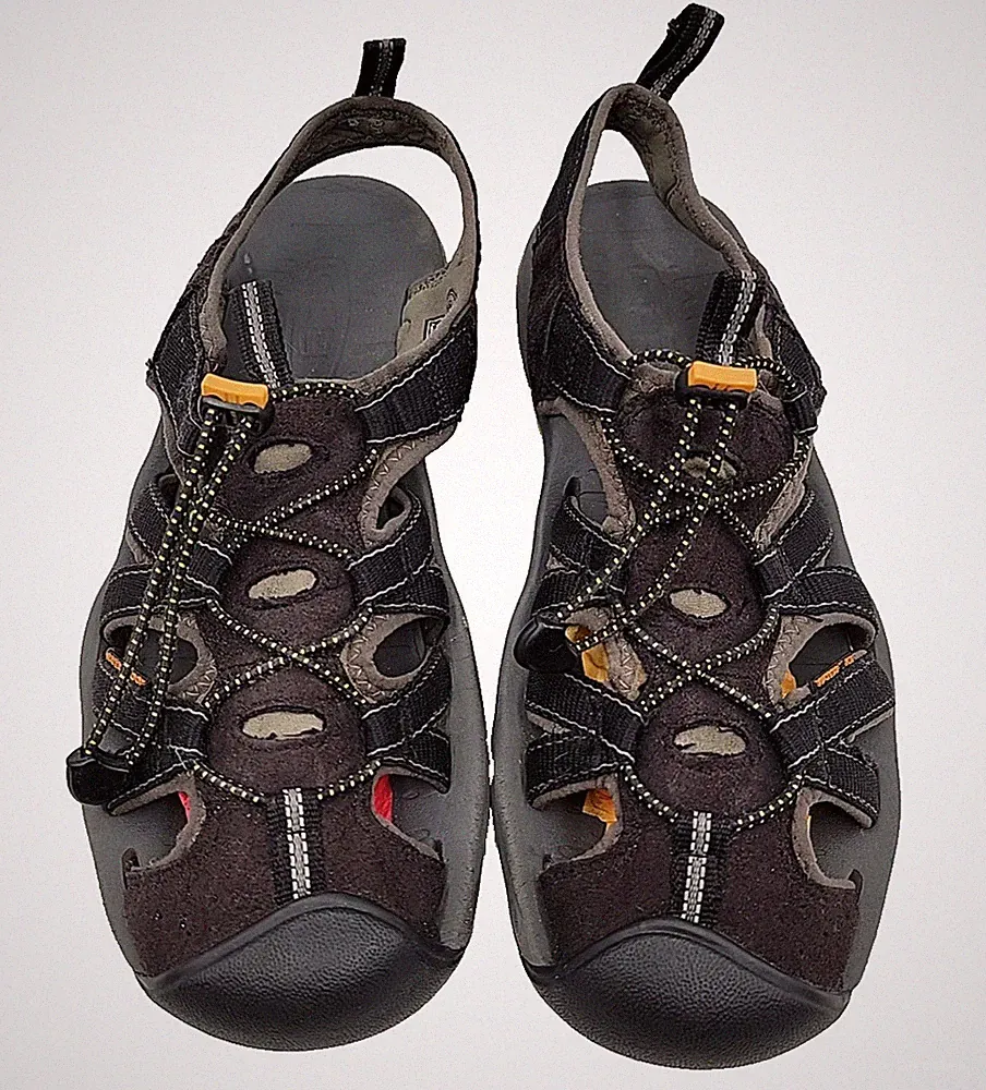 Keen Newport H2 Sandals Mens 11.5 Closed Toe Water Hiking Sport Hybrid Black