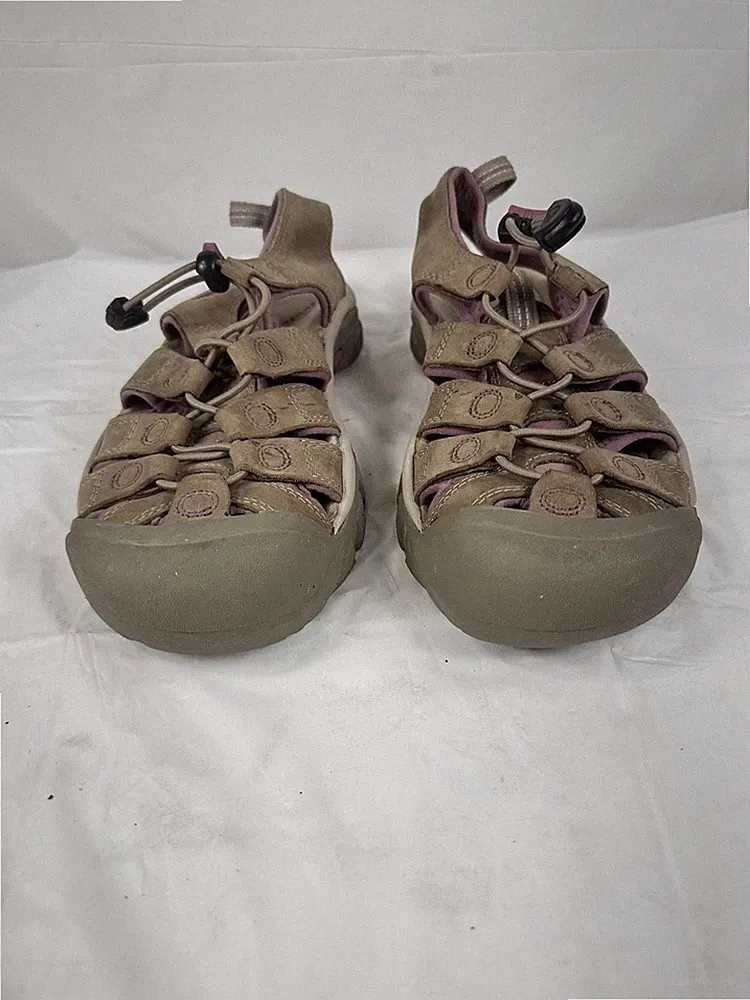Keen Newport H2 Water Hiking Sandal Shoes Round Toe leather Sandals Sz 8