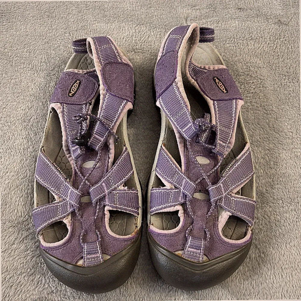 Keen Sandals Womens Trail Hiking Closed Toe Waterproof Shoe Metatomical Sole
