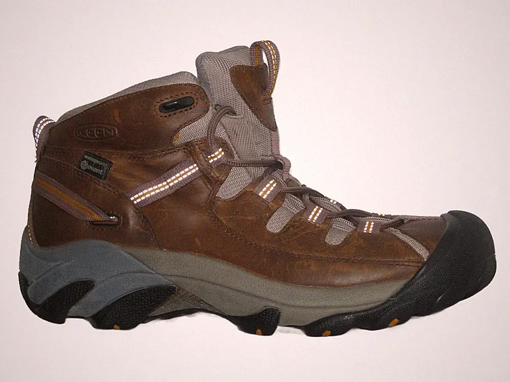 Keen Targhee II Mid Waterproof WP Leather+Mesh Hiking Boots Women Sz 10 EU 40.5