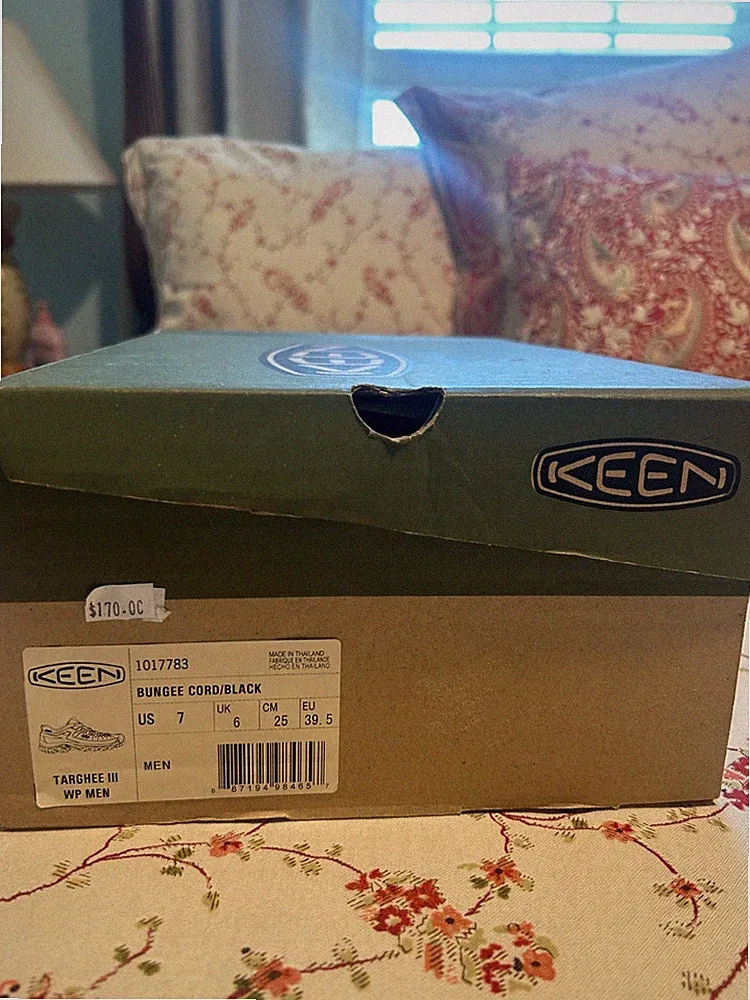 Keen Targhee III Brown/Gray/Black Hiking Boots-NEW 39.5