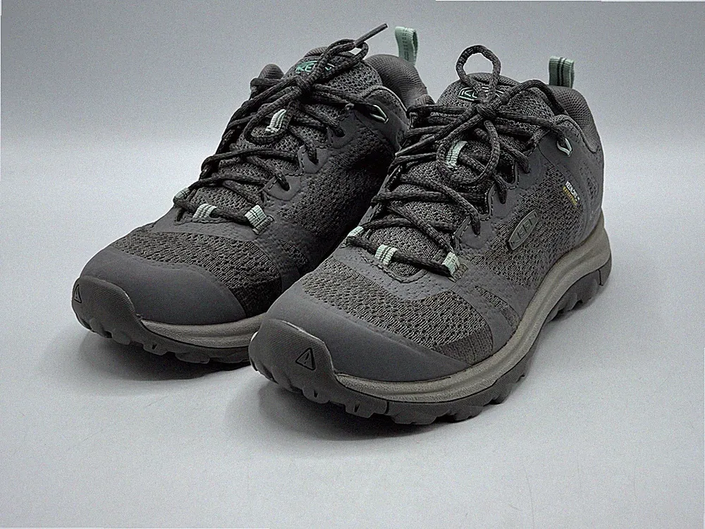 Keen Terradora Hiking Women's Size 6 Gray Waterproof Low Hiking Shoes PreOwned