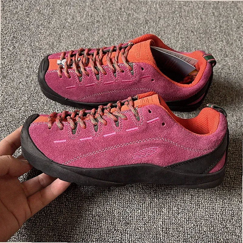 KEEN Women's Round-Toe Outdoor Hiking Shoes - Low Cut Casual Trail Sneakers