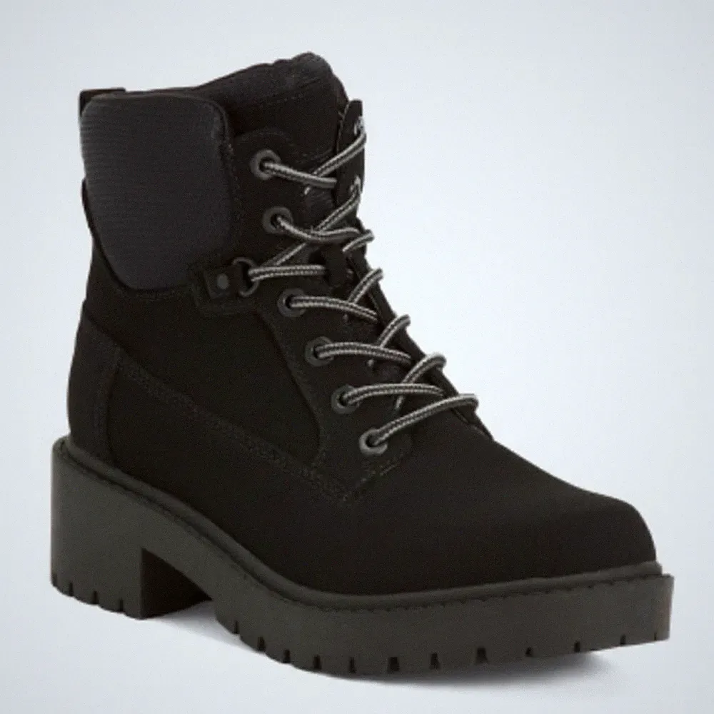 KENDALL + KYLIE Women's Vegan Leather Weston Combat Hiking Boots size 6.5
