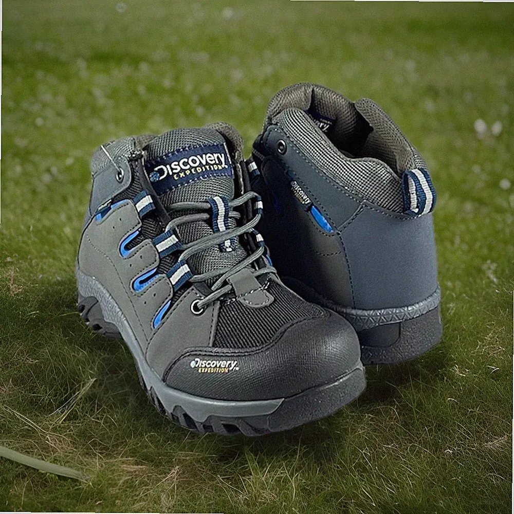 Kid's Discovery Expedition Hiking Boots Size 12 US / 19 MX Botas de Niño Azul