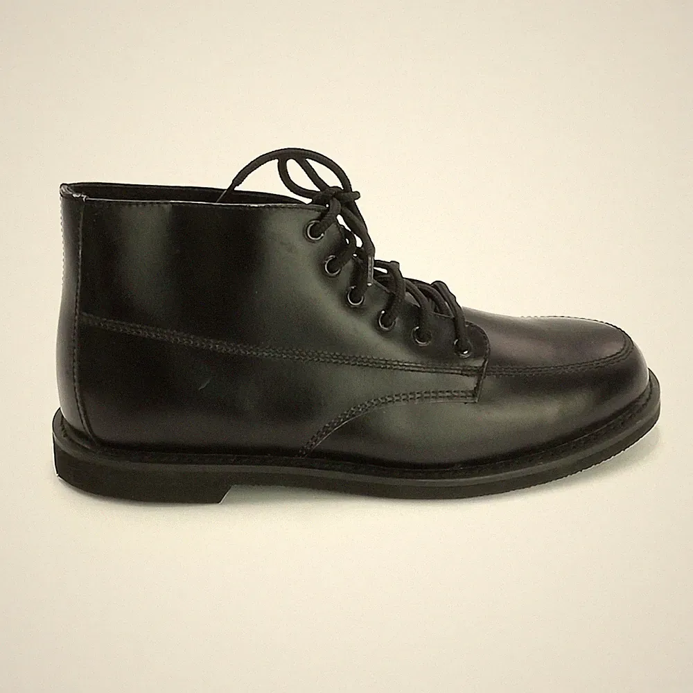Kipling Boots Mens Shoes Work Boot Black Leather Lace Up Combat Mid K408 10