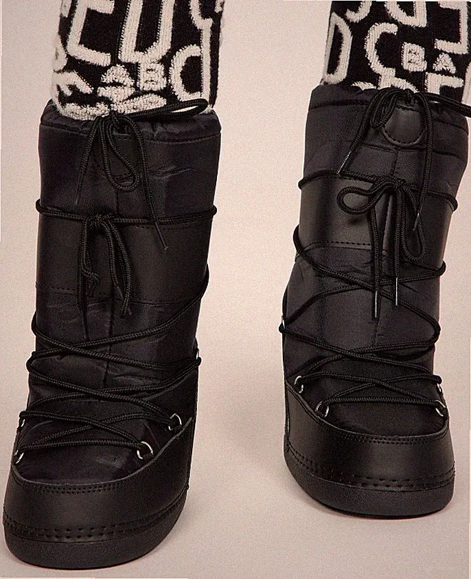 knee high snow boots women