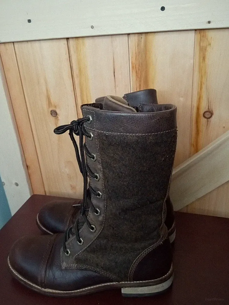 KODIAK LEATHER HIKING BOOTS, WATERPROOF Brown Womens SIZE 9