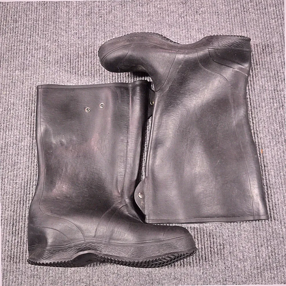 LaCrosse Boots Mens Size 14 Black Rubber Waterproof Overshoe Rain Work USA