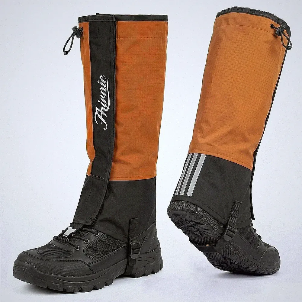 Leg Gaiters for Hiking, Lightweight Waterproof Boot Gaiters for Men Women, Ad...