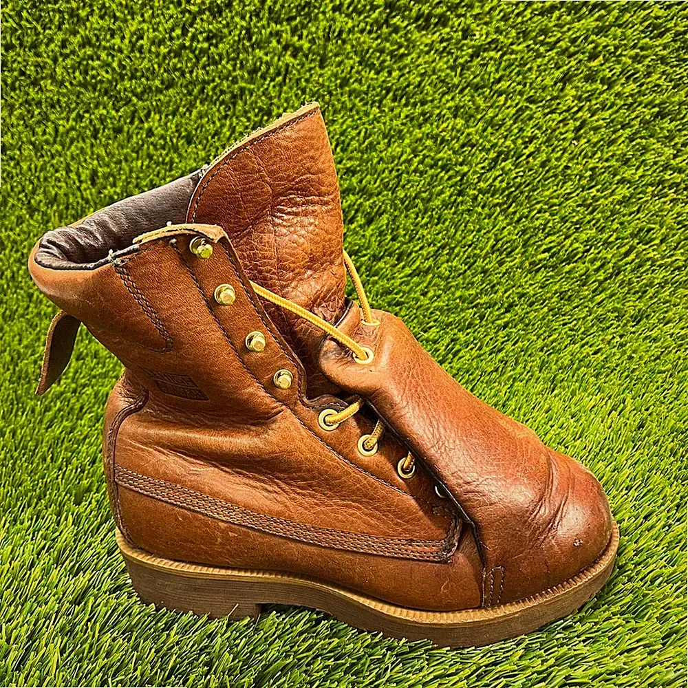 Lehigh Metatarsal 8" Mens Size 6M Brown Outdoor Working Steel Toe Boots