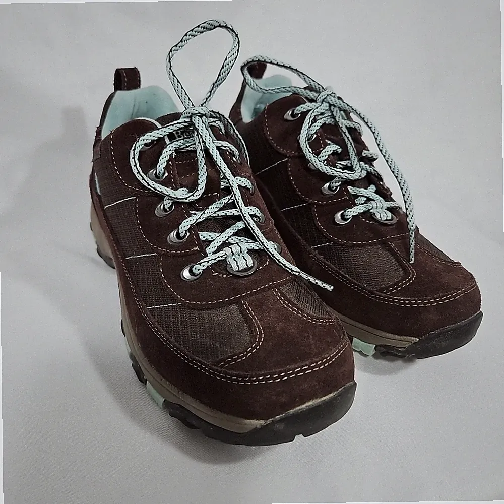 LL Bean Hiking Shoes Women's Size 9M Waterproof Insulated TEK 2.5 Brown Teal