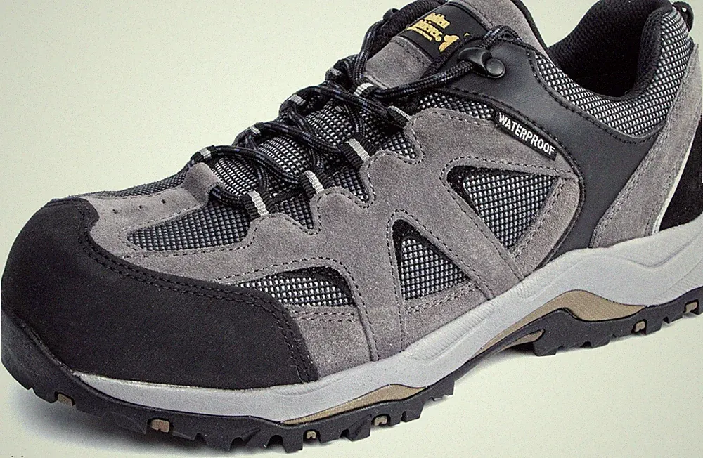 Low Steel Toe Waterproof Mens Work Shoe, Lightweight Non Slip Safety EH