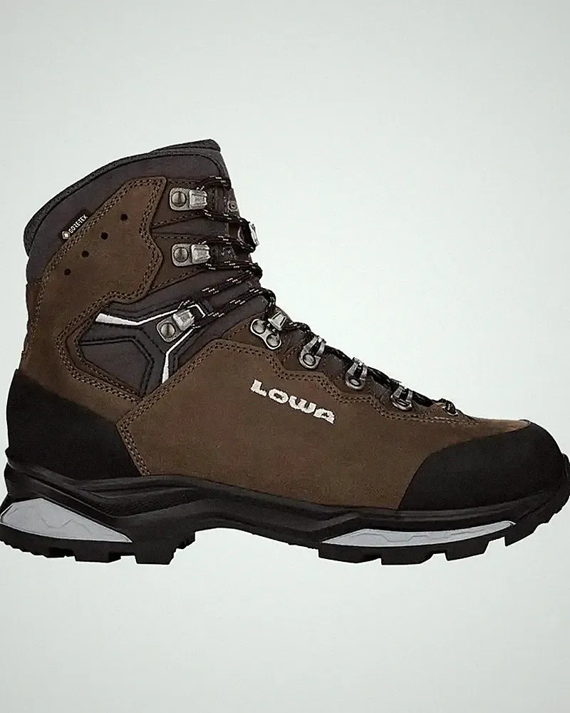 Lowa Camino Evo GTX Gore-Tex Men's Trekking Boots Nabuk, Brown/Graphite (Taxes i
