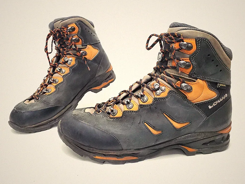 LOWA CAMINO EVO GTX Lace-To-Toe Hiking Backpacking Boots Men's US 10.5