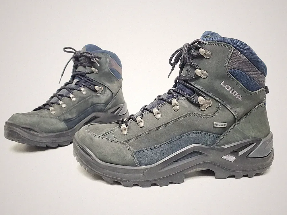 LOWA RENEGADE GTX MID Waterproof Hiking Backpacking Boots Men's US 11.5