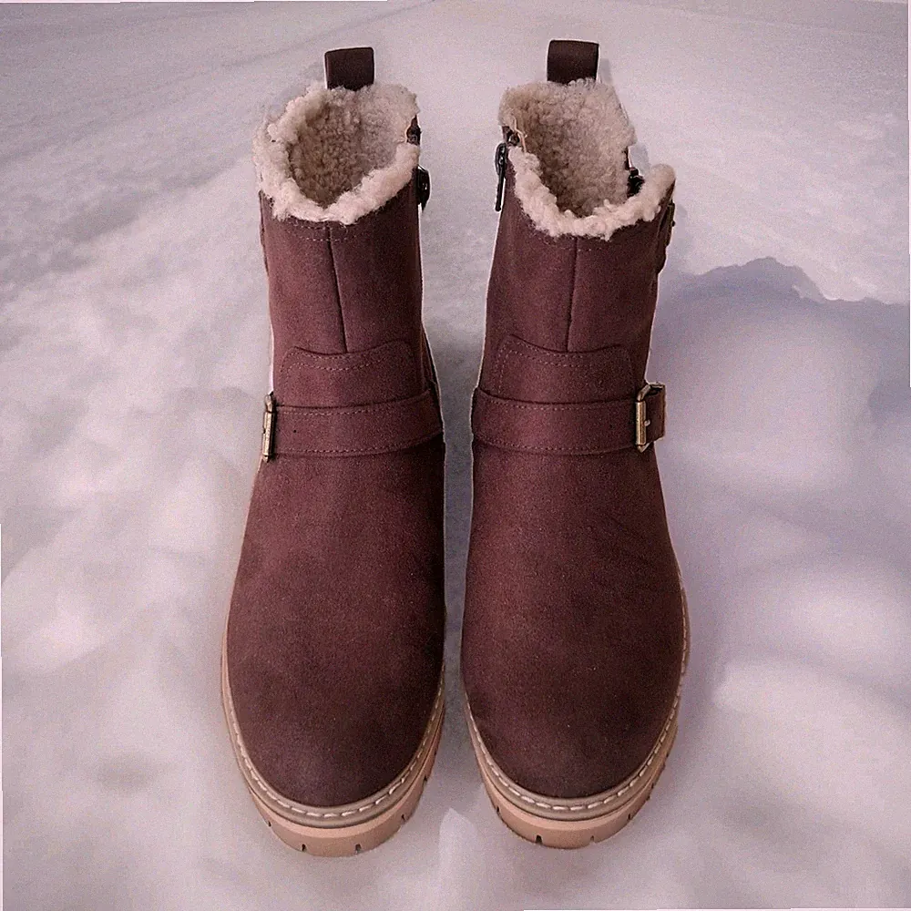 Maurices Boots Womens 7 1/2 M Paisley Sherpa Lined Hiker