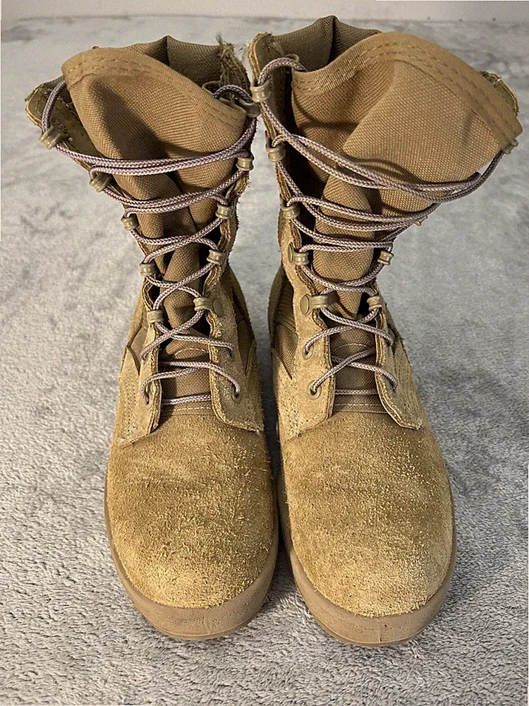 Mcrae Footwear Military Vibram Combat Boots Size Womans Size 2.5W 8430-01