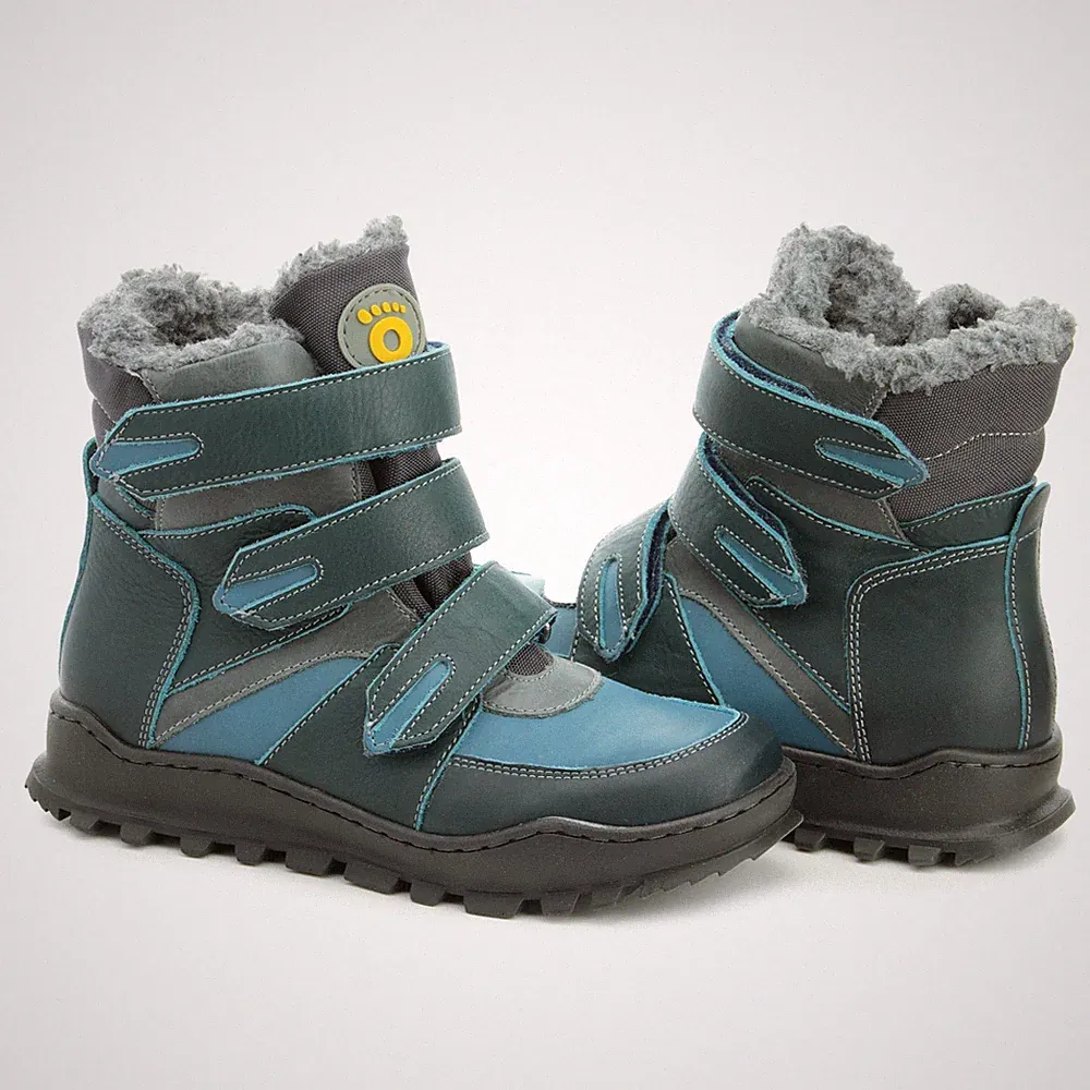Memo Davos Orthopedic Winter Boots for Boys with Ankle Support