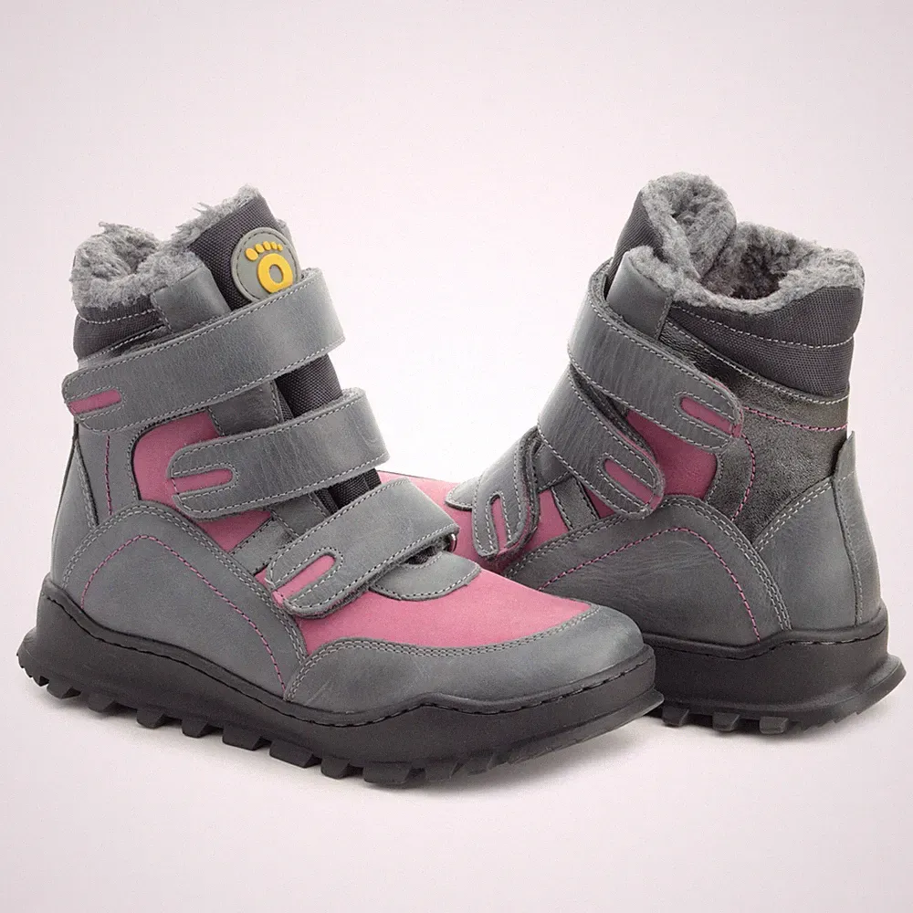 Memo Davos Orthopedic Winter Boots for Girls with Ankle Support