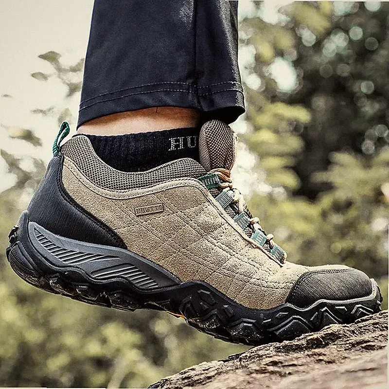 Men Casual Shoes Comfortable Lace Up Flats Outdoor Hiking Shoes Footwear 41-46