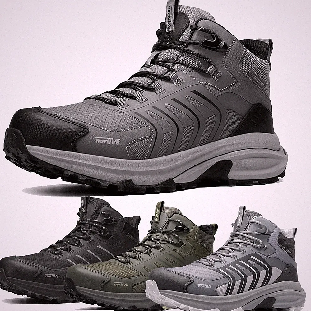 Men Hiking Boots Waterproof Lightweight Outdoor Trekking Camping Shoes