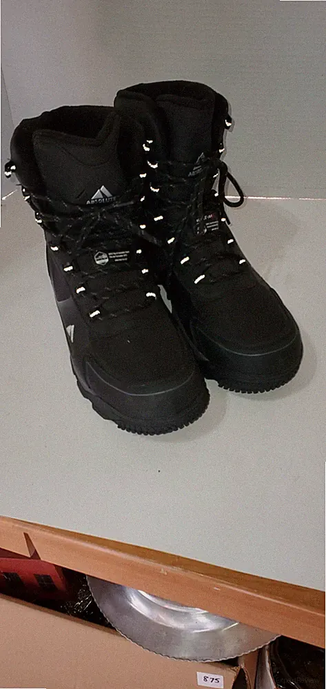 Men's Absolute Waterproof Boots Winter Snow Outdoor Warm Insulated Size 13
