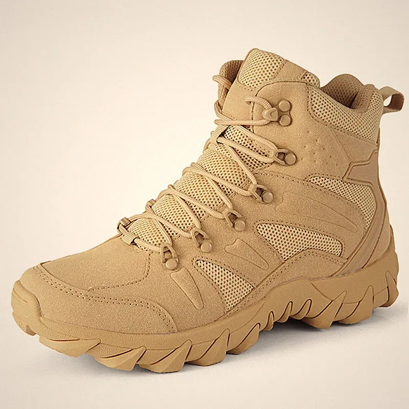Men's Ankle Boots Tactical Combat Military Boots Outdoor Hiking Boots Work Shoes