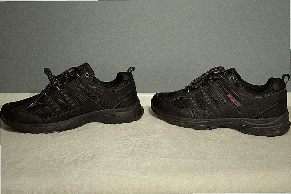 Men's Black Hiking Shoes Backpacking Boot Size 13 Water Resistant by Avalanche