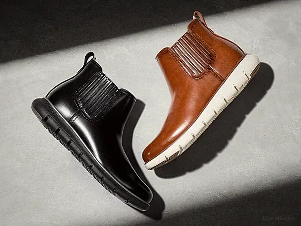 Men's Chelsea Boots Faux Leather Slip-On Comfortable Ankle Boots
