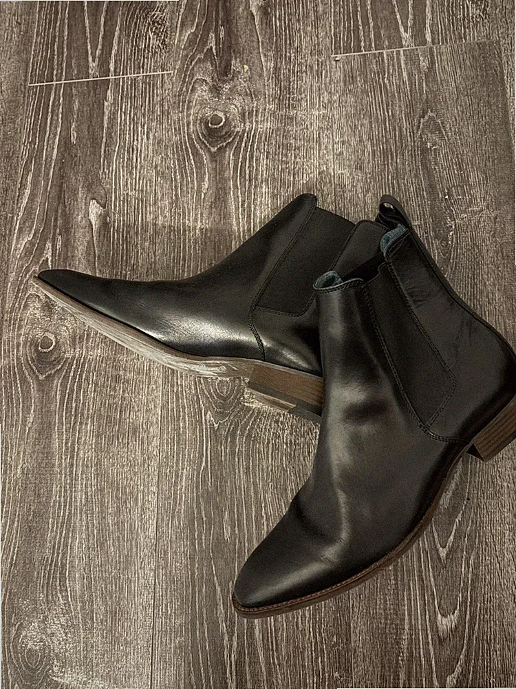 men's chelsea leather boots size 13