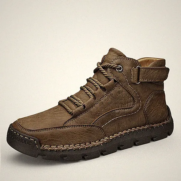 Men's Hiking Boots Mid Top Ankle Lightweight Waterproof Outdoor Trail Work Shoes