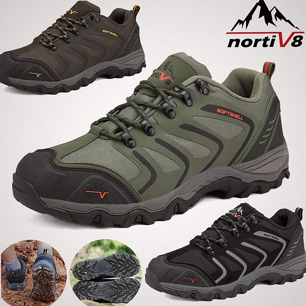 Men's Hiking Boots Waterproof Outdoor Backpacking Work Shoes US 6.5-13