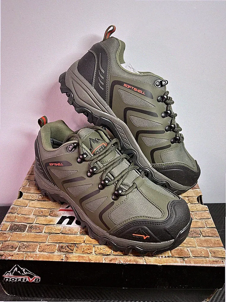 Men's Hiking Boots Waterproof Outdoor Backpacking Work Shoes US 7