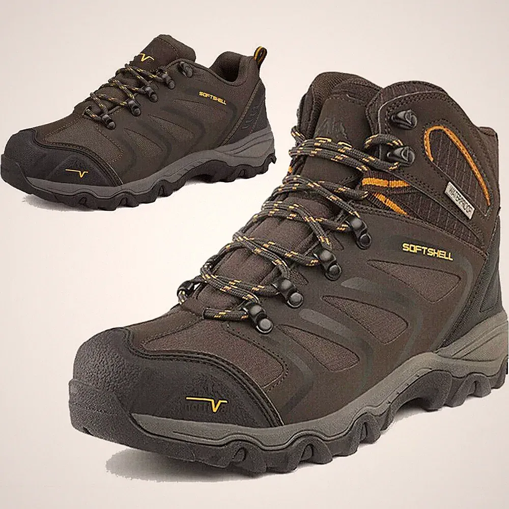 Men's Hiking Boots Waterproof Outdoor High/Low Top Work Shoes US 6.5-14