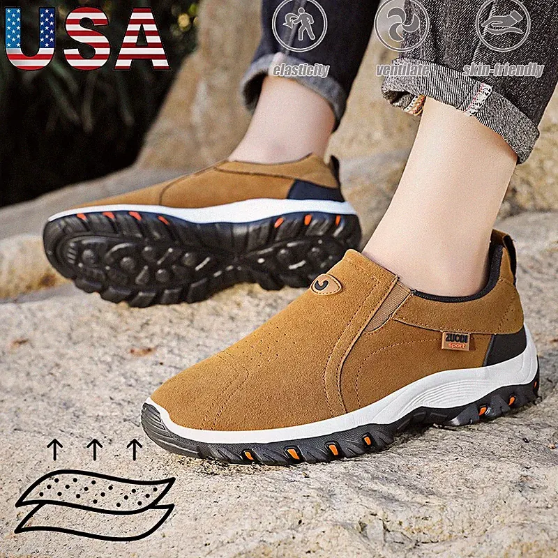 Men's Hiking Shoes for Outdoor Sports and Leisure Comfortable and Breathable