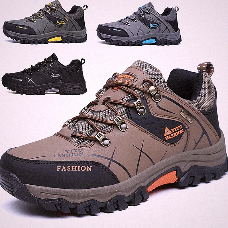 Men's Hiking Shoes Low-Top Hiking Shoe Outdoor Trailing Trekking Camping Walking