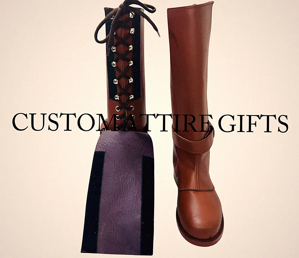 Men's Horse Riding Long Leather Boots,Equestrian Tall Riding English Boots