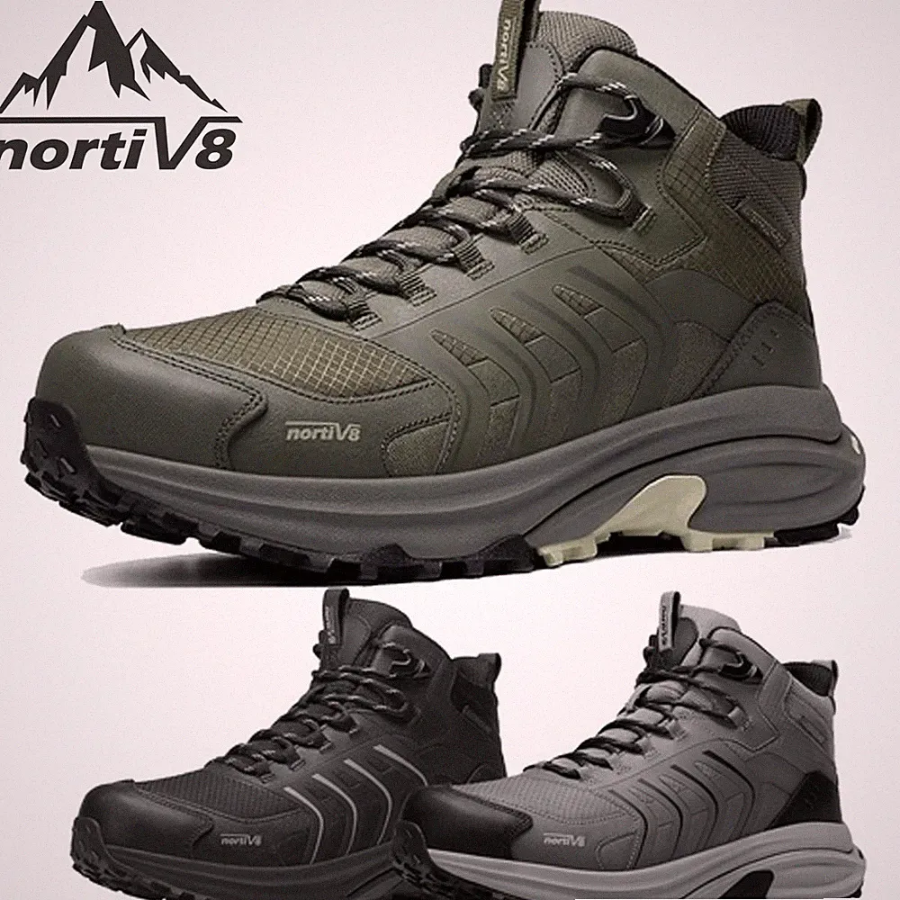 Men's Lightweight Hiking Boots Outdoor Waterproof Trekking Camping Boots