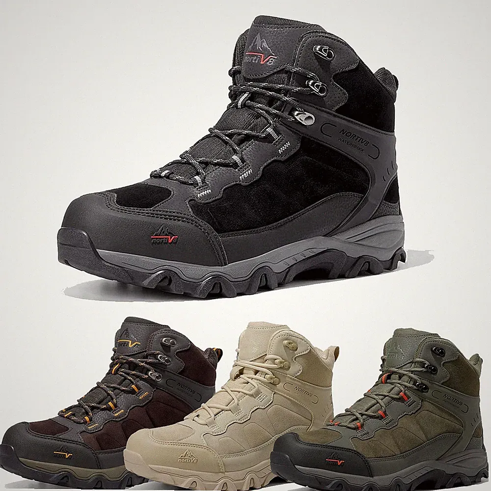 Men's Lightweight Waterproof Hiking Boots Outdoor Trekking Boots WIDE SIZE