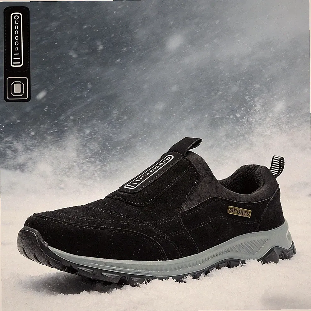 Men's Loafer Slip-On Shoes - Casual Athletic Walking Sneakers for Outdoor Sports