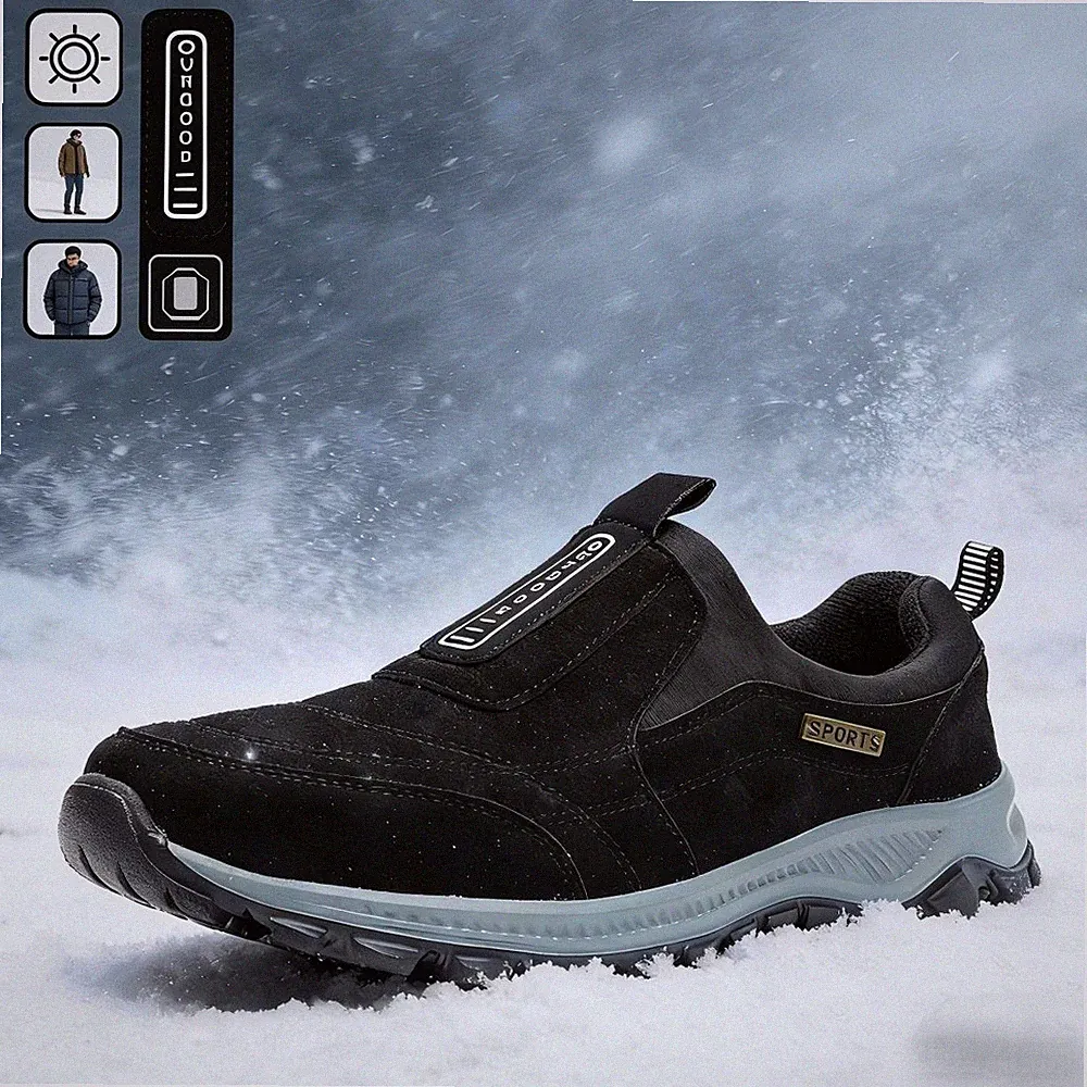 Men's Loafer Style Slip On Sneakers Casual Walking Shoes Athletic Outdoor